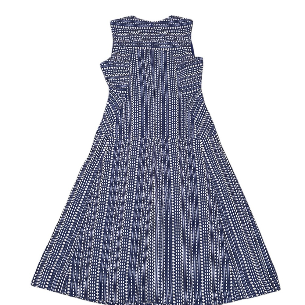 Anne Klein Chicory/White Midi Dress Size 8 - Picture 5 of 5